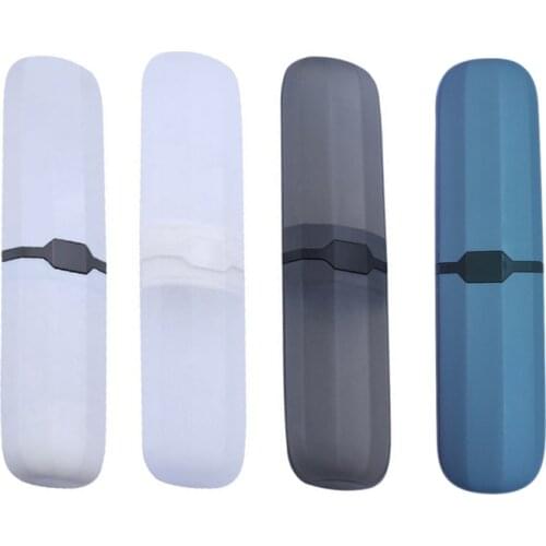 Travel Portable Toothbrush Toothpaste Holder Storage Box Case Pencil Practical Container Toothbrush Organizer Bathroom Supplies