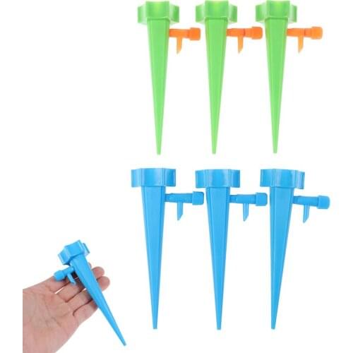 6Pcs/lot Auto Drip Irrigation Watering System Automatic Watering Spike For Plants Indoor Household Bottle Drip Irrigation Kit