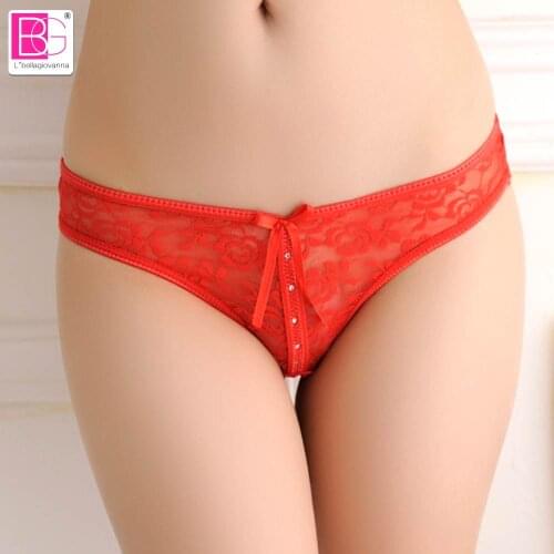 L'bellagiovanna cotton Sexy girl Panties Female bow Underwear Women seamless Low Waist Briefs soft teenage Lingerie small 168