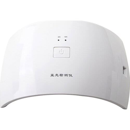 Color Changing Lens UV Tester Photochromic Lens Detector Anti Blue-ray Glasses Measurer with 15 LED Lights Testing Tool