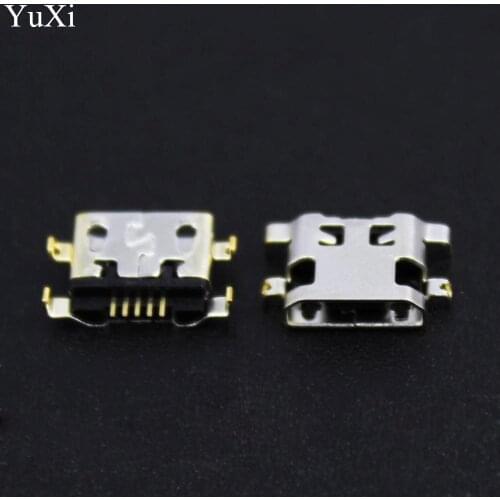 YuXi For Alcatel 6035R Idol S 4033 4033D POP C3 micro usb charge charging connector plug dock socket charger port Repair Part