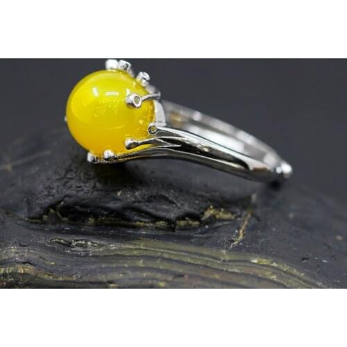 Gemstone 100% 925 Sterling Silver Rings For Women Cupid Arrow Design Vintage Thai Silver Jewelry Open Ring For Lover Best Gifts