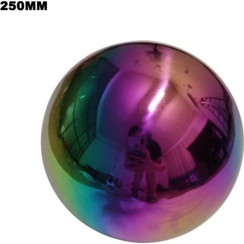 200mm/250mm/300mm Colorful Outdoor Hunting Slings Pinball Stainless Steel Balls Shooting Decorative Ball