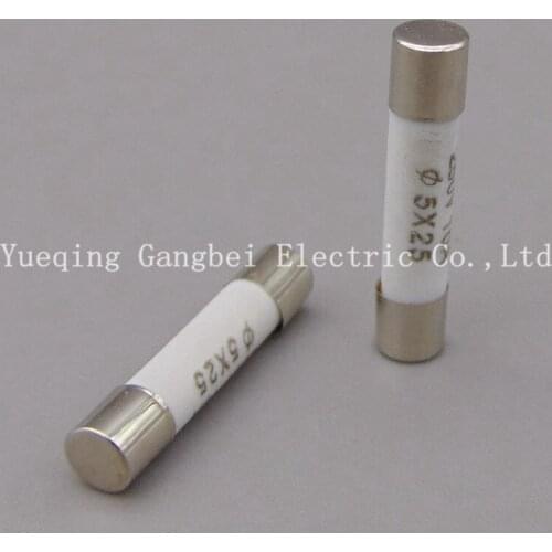 5*25 250V ceramic rapid fuse fusible core