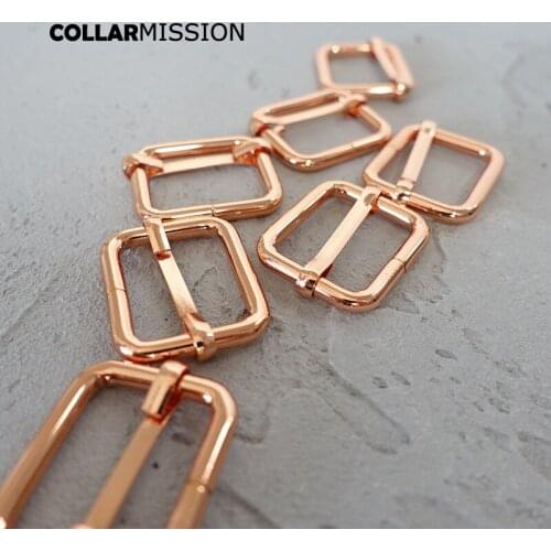 50pcs/lot Adjustable buckle for 25mm Webbing strap luggage handmade dog collar Kirsite diy parts environmental fastener LXK25M