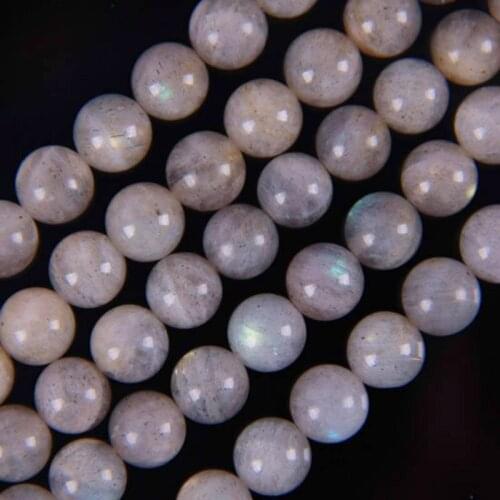 8MM Labradorite Round Loose Beads Strand 16 Inch Jewelry For Woman Gift Making A202