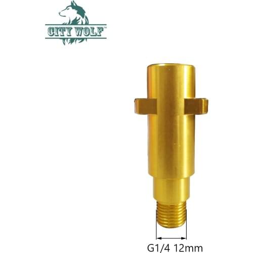 10PCS aluminum karcher adaptor G1/4 thread for karcher K2 K3 K4 K5 K6 K7 high pressure washer joint snow foam lance adaptor