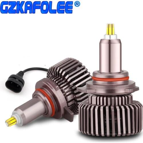 2PCS Car 9012 Led Canbus H8 H9 H7 H1 HB3 9005 HB4 9006 H11 Auto Headlights 360 degree Automotive Car headlight bulb Fog Lights