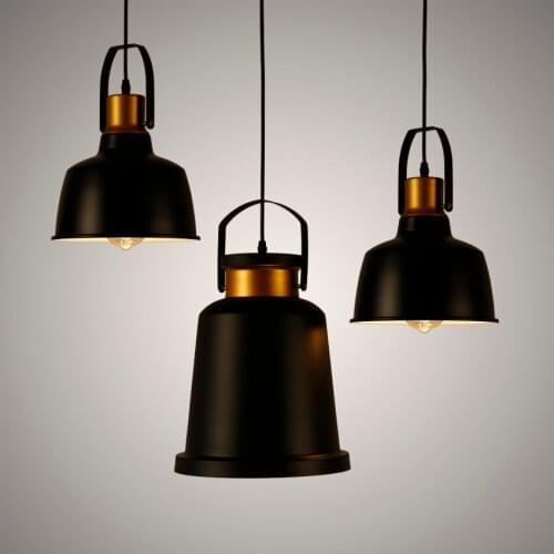 Vintage pendant lights loft lamp avize nordic hanglamp restaurant kitchen light suspension luminaire home industrial lighting