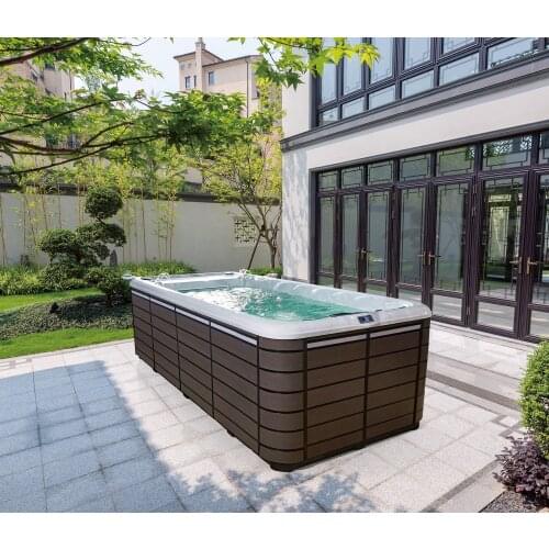 Hot Sell Acrylic Outdoor Endless Swimming Pool Spa Whirlpool BG-6651