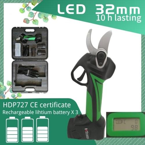 Rechargeable pruning electric fruit tree pruning branch electric lithium electric scissor shears garden pruning thick branch she