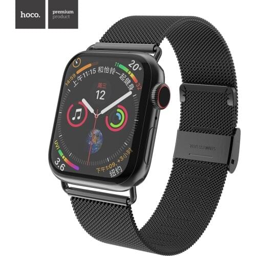 Luxury Stainless Steel strap for Apple Watch Band 44mm 40mm 38mm 42mm Wristband Women men iWatch Series 5 4 3 2 1 Metal Bracelet