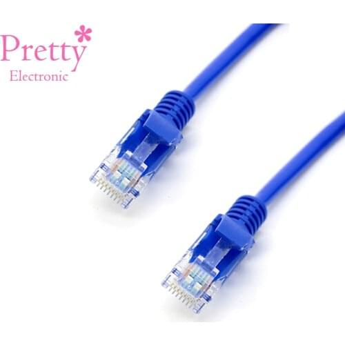 Ethernet Cable Cat5e Lan Cable Networking UTP CAT5E RJ45 Network Patch Cord 1m 2m 3m 5m 10m 15m For PS2 PC Computer Router