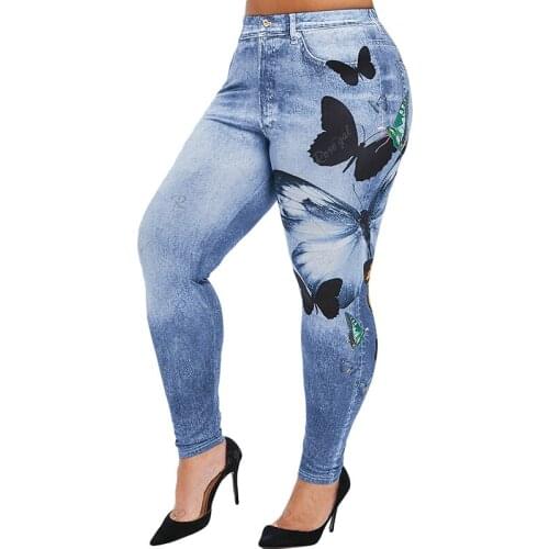 Sport Women Leggings High Waist Elastic Slim Pants Casual Fitness Sexy Women Printing Workout Legging Feminino
