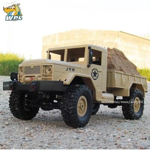 WPL B14 RC Car WPL 1:16 Remote Control 2.4G RC Crawler Off-road Car Buggy Moving Machine Car 4WD Kids Toys Battery Powered Car
