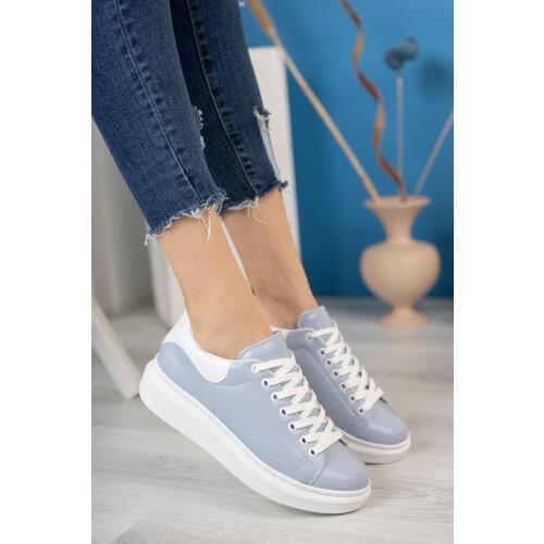 Women Blue Color Sneaker - TRY0620F