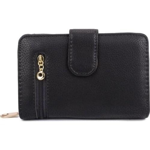 Zipper Coin Pocket Women Wallet PU Leather Card Holder Brand Designer Young Female Wallets Purse Portfel Cartera VKP1531