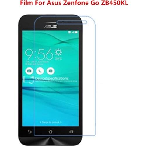 1/2/5/10 Pcs Ultra Thin Clear HD LCD Screen Protector Film With Cleaning Cloth Film For Asus Zenfone Go ZB450KL