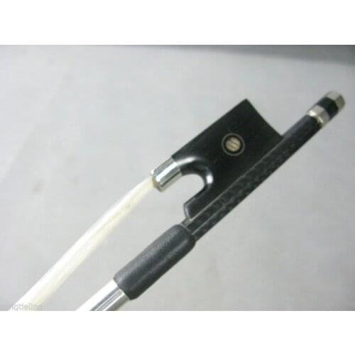 1pcs Nice plaid Carbon fiber violin bow 4/4,good balance