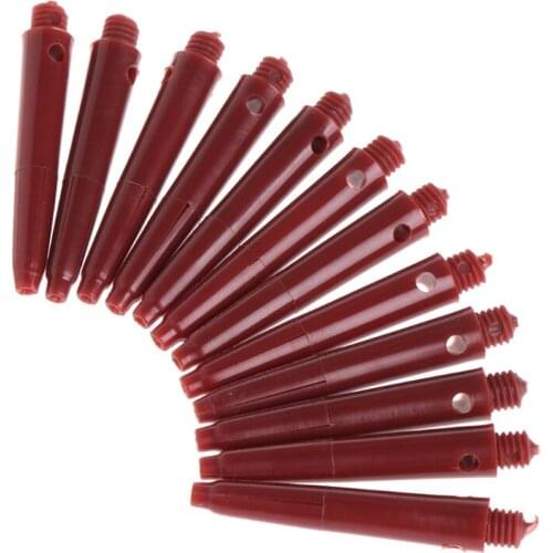 270C 12Pcs Plastic Nylon Screw Dart Shafts Short Darts Stems Replacement 4cm 2BA Rod