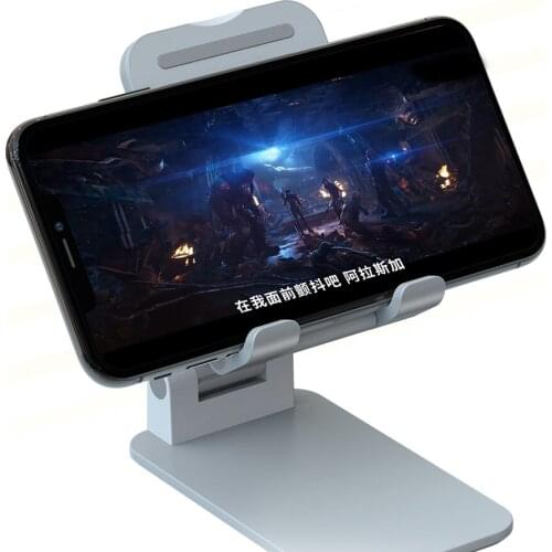 Wireless Charging Dock Retractable Metal Phone Stand Holder Desktop Bracket for Phone and Tablet Desktop Stand Charging Dock