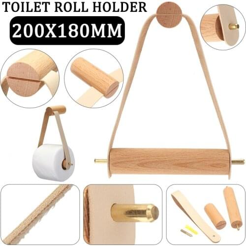 Paper Towel Rack Bathroom Wooden Hook Paper Towel Rack Bathroom Toilet Accessories Set Paper Holder Bracket