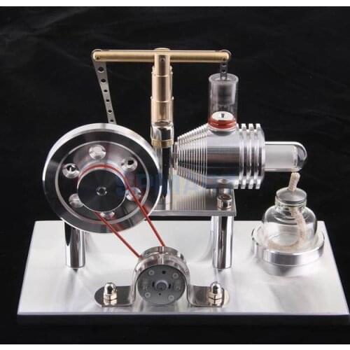 Stirling Engine Balance Engine Motor Model Heat Steam Education DIY Model Toy Gift For Kids Craft Ornament Discovery Alternator