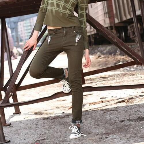 Женские брюки в клетку Free Army China At AliExpress