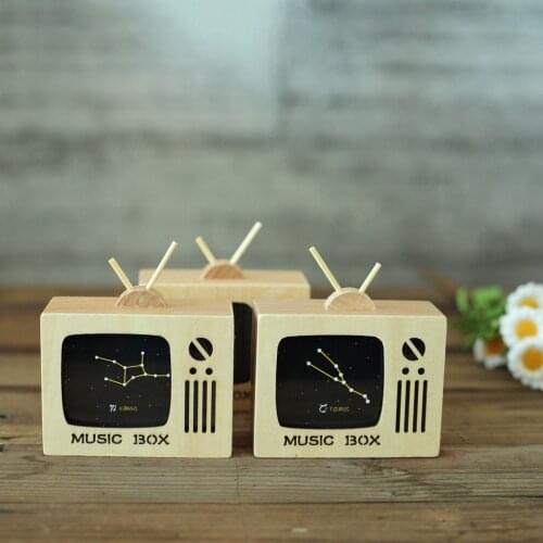 GDLQJIM Wooden Music Storage Boxes