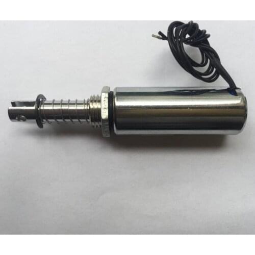 Round tube pull solenoid cylindrical magnet XRN-25X50L DC 12V 24V Stroke 10mm 19W