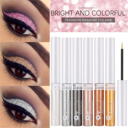 Metallic Diamond Palette Eyeshadow Pearly Waterproof Liquid Eyeshadow Long-lasting Glitter Eye Shadow Shimmer Makeup Cosmetics