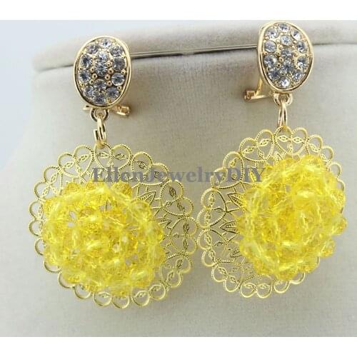 Fashion African Handmade Beads Earring Women Summer Winter Earrings Female Mother Party Gifts W11530