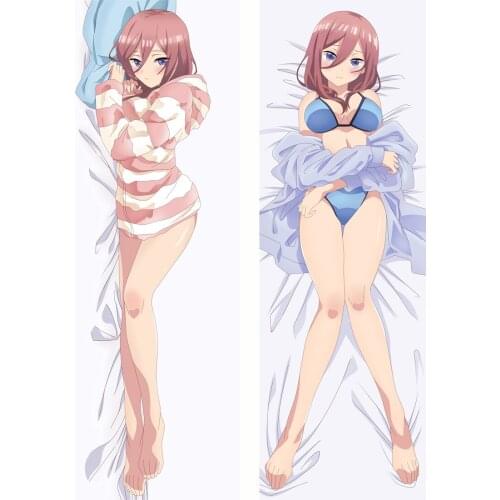 Mxdfafa Anime The Quintessential Quintuplets Dakimakura Pillow Cover Female Cartoon Hugging Body Pillowcase Otaku Cute Bedding