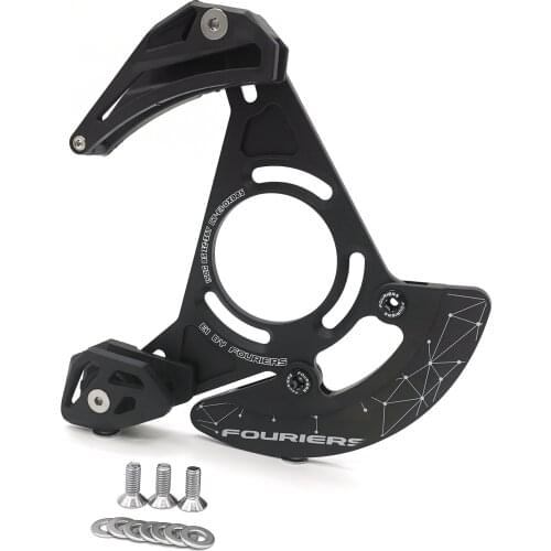 Fouriers DH Chain Guide, Retention Device 32-38T Bike Chain Guard, MTB Bicycle Chain Protector,ISCG 05 FR XC Bashguard