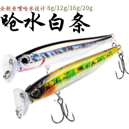 Minnow Hard Lures Sinking 7g/18g Fishing Bait Winter Fishing free shipping 2 Section fish