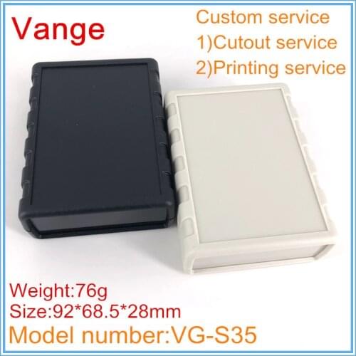 1pcs/lot mould making project box 92*68.5*28mm ABS case plastic instrument housing chassis for electronics transformer device