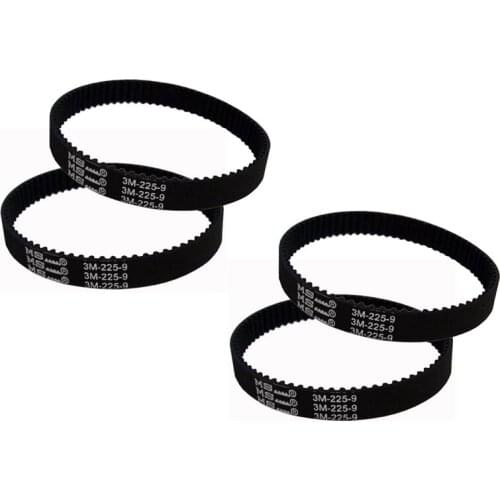 4 Pack Geared Drive Belt for Dyson DC17 Vacuum Cleaner 10mm Replaces 911710-01