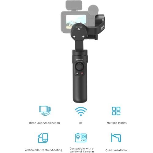 INKEE FALCON Handheld 3-Axis Action Camera Gimbal Stabilizer Anti-Shake Wireless Control for GoPro Hero 9/8/7/6/5 OSMO Insta360