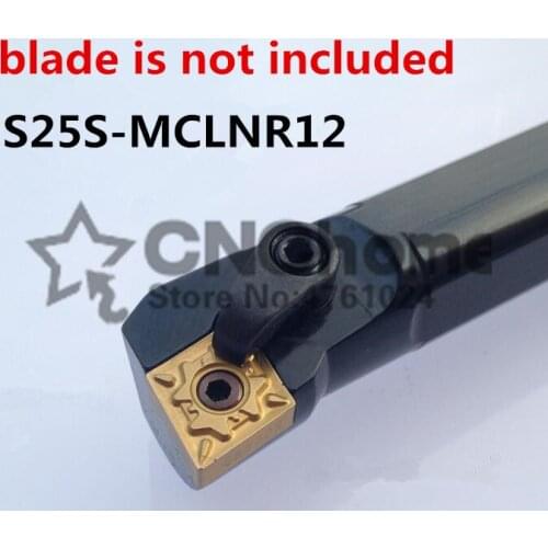 S25S-MCLNR12/S25S-MCLNL12 25mm Lathe Cutting Tools CNC Turning Tools Machine Tools Internal Metal Boring Bar Type MCLNR/L