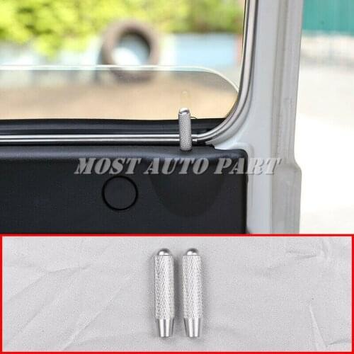 Aluminium Alloy Interior Door Lock Pins Cover Decoration Trim For LADA NIVA 2pcs Car Trim