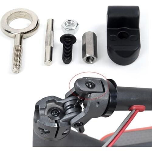 Electric Scooter Shaft Locking Buckle Assembly For Xiaomi M365 Pull Ring Screw Set Outdoor Electric Scooter Accessories