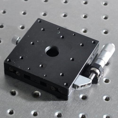 TSD-801S Sigma manual X Y axis precision optical displacement platform cross guide rail fine adjustment slide table iron