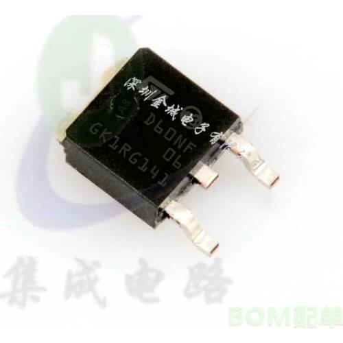100% New&original MOS60V D60NF06 DPAK TO252 STD60NF06T4