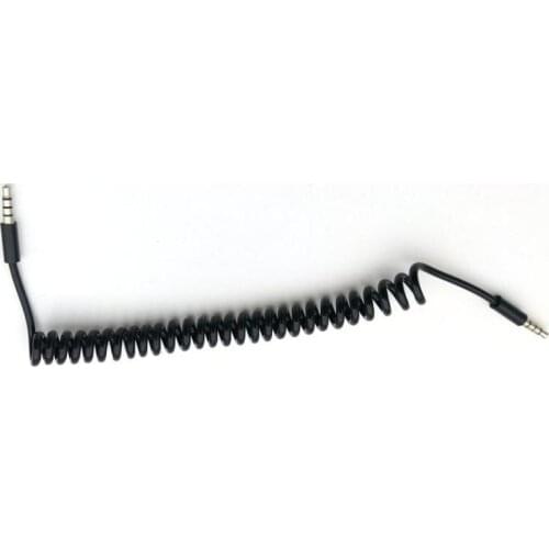 20pcs 3.5mm 4-pole aux audio cable male to male connector Audio Cable 1.5M