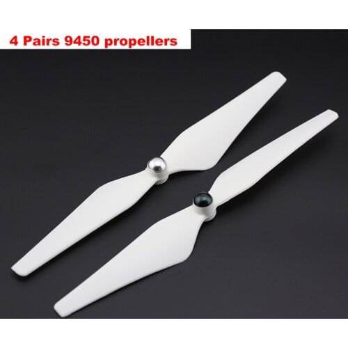 8pcs 9450 Propeller for DJI Phantom 3 Phantom 2 Drone 3A 3P 3S Upair Drone Self-Tightening Props Replacement Blade Spare Parts