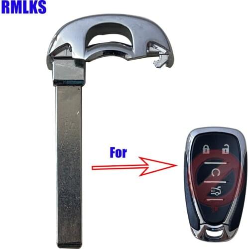 For CHEVROLET 2016-2017 Smart Remote Emergency Key Insert Key Blade HU100 High Security Car Key Blank Blade