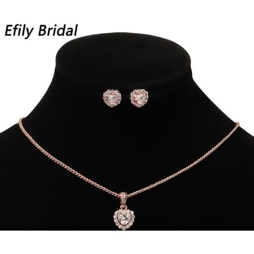 Efily Bridal Jewelry Sets