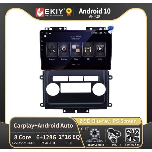 EKIY IPS DSP Car Radio Android For Nissan Frontier/Xterra 2009-2012 Carplay GPS Navigation Multimedia Player Auto Stereo 2 DIN