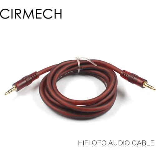CIRMECH Aux Cable 3.5mm to 3.5 mm Jack Audio Cable Gold-plated Male to Male Stereo Auxiliary Cord for home Phone Car