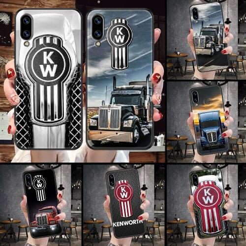 Kenworth American heavy truck Phone Case For Huawei Honor 6A 7A 7C 8A 8X 8 9 9X 10 10i 20 Lite Pro black soft hoesjes luxury
